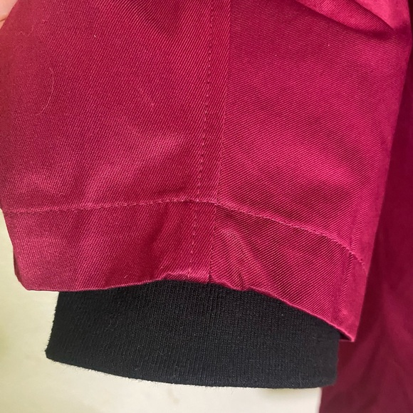 Torrid 3 in 1 nylon puffer parka Jacket Coat plus size 1 (14/16) Burgundy Red - Picture 10 of 12